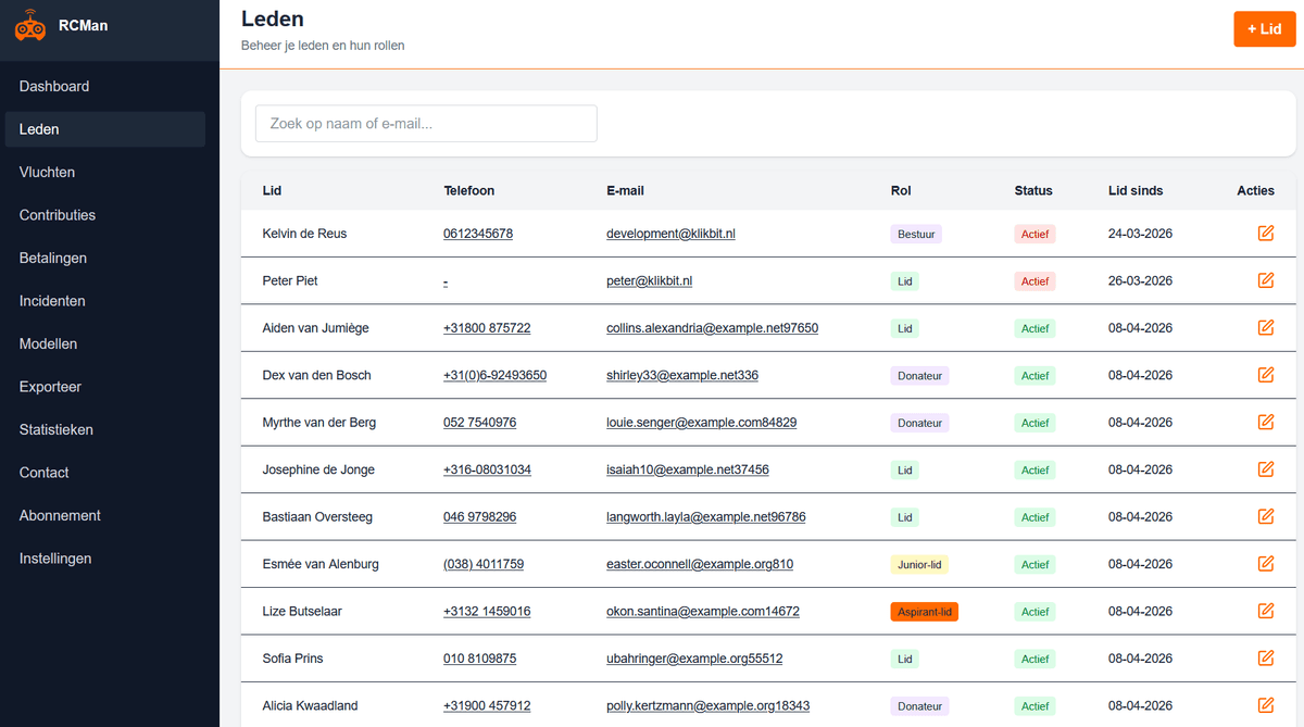 Members Screenshot